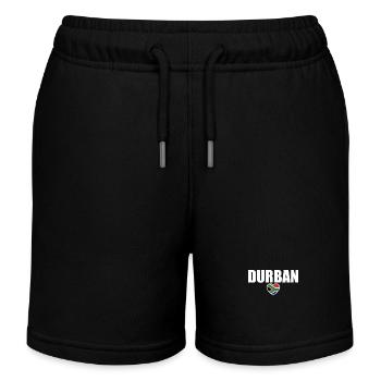 Durban Afrique du Sud Drapeau sud-africain - Short de jogging enfant bio Stanley/Stella - noir - Devant