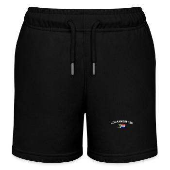 Johannesburg Afrique du Sud Drapeau sud-africain - Short de jogging enfant bio Stanley/Stella - noir - Devant