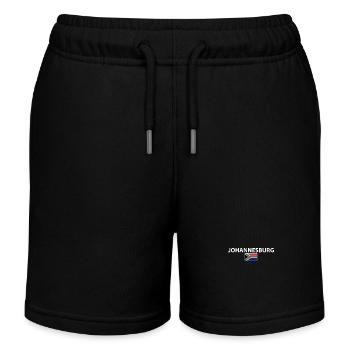 Johannesburg Afrique du Sud Drapeau sud-africain - Short de jogging enfant bio Stanley/Stella - noir - Devant