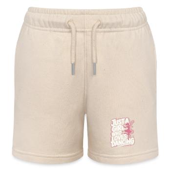 Dansant Danseurs Dansant - Short de jogging enfant bio Stanley/Stella - écru doux - Devant