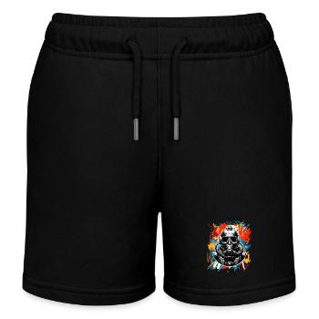 Tauchen Taucher - Kinder Organic Joggingshorts Mini Bolter von Stanley/Stella - Schwarz - Vorne
