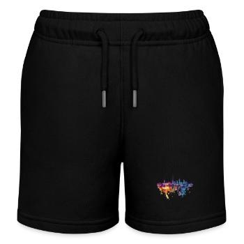 Konin - Kinder Organic Joggingshorts Mini Bolter von Stanley/Stella - Schwarz - Vorne