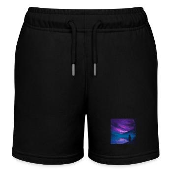 Japan - Kinder Organic Joggingshorts Mini Bolter von Stanley/Stella - Schwarz - Vorne