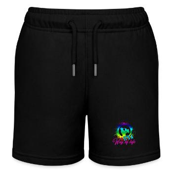 Saxophone Is A Way Of Life - Kids Organic Sweat Shorts by Stanley/Stella - black - Front