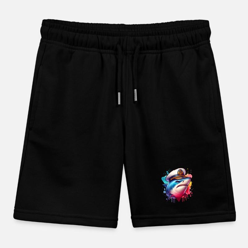 Capitaine requin Short de jogging enfant bio Stanley/Stella