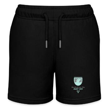 Am kältesten Fang - Kinder Organic Joggingshorts Mini Bolter von Stanley/Stella - Schwarz - Vorne