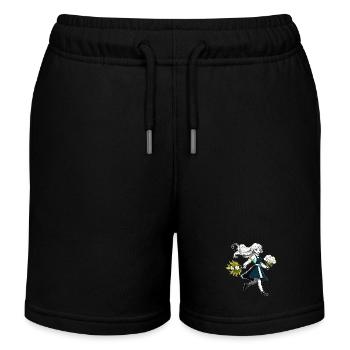 MRS. BLUME - Kids Organic Sweat Shorts by Stanley/Stella - black - Front