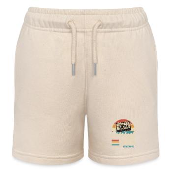Original seit 1945 Vintage Geschenk Geburtstag - Kinder Organic Joggingshorts Mini Bolter von Stanley/Stella - Natur - Vorne