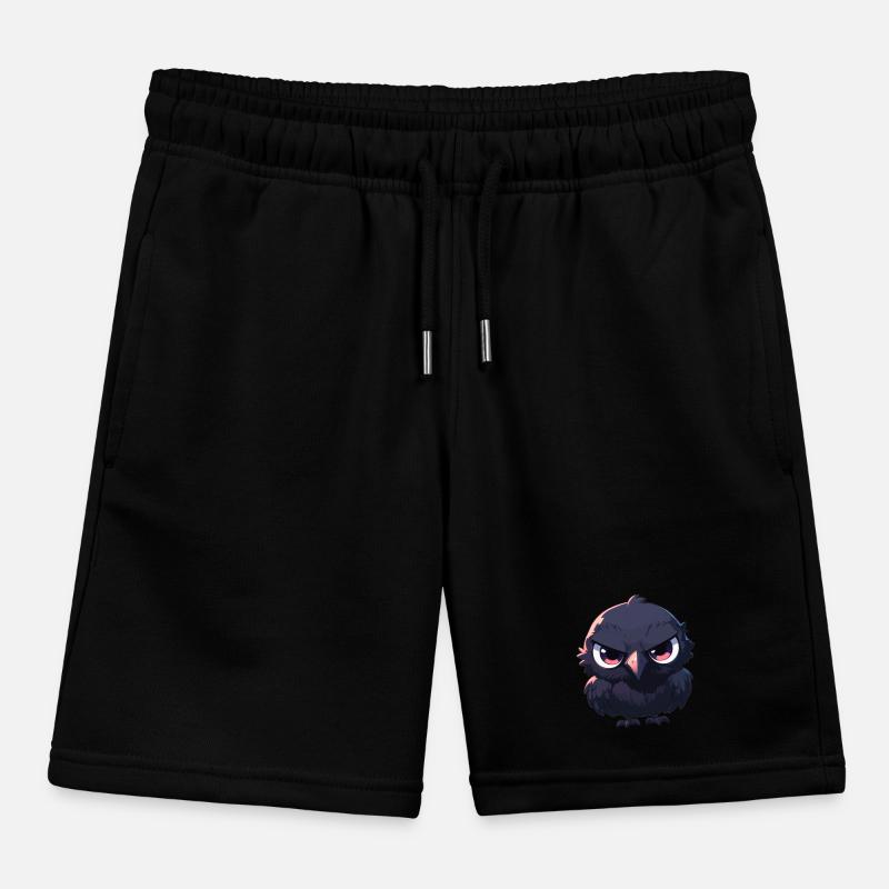 Crows Crow Kids Organic Sweat Shorts by Stanley/Stella