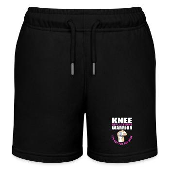 Chirurgie du genou - Short de jogging enfant bio Stanley/Stella - noir - Devant