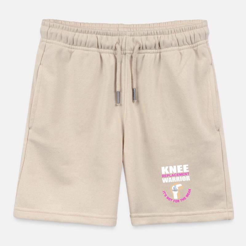 Knee Surgery Kids Organic Sweat Shorts by Stanley/Stella