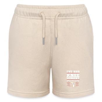 Knie Operation - Kinder Organic Joggingshorts Mini Bolter von Stanley/Stella - Natur - Vorne