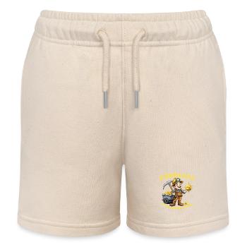 GOLDGRÄBER - Kinder Organic Joggingshorts Mini Bolter von Stanley/Stella - Natur - Vorne