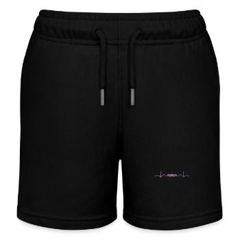 Boules de Bingo Heartbeat Ekg Bingo - Short de jogging enfant bio Stanley/Stella - noir - Devant