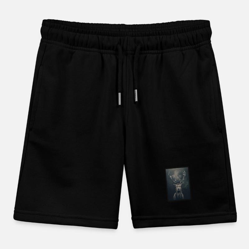 Hirsche Hirsch Kinder Organic Joggingshorts Mini Bolter von Stanley/Stella