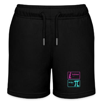 Mathematik - Kinder Organic Joggingshorts Mini Bolter von Stanley/Stella - Schwarz - Vorne