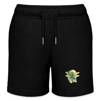 Libellules Libellule - Short de jogging enfant bio Stanley/Stella - noir - Devant