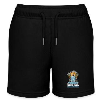 Environmental Scientist The Solution Agriculturist - Kids Organic Sweat Shorts by Stanley/Stella - black - Front