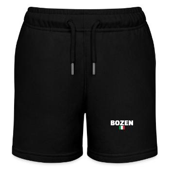 Bolzano Italy Italian Flag Italian - Kids Organic Sweat Shorts by Stanley/Stella - black - Front