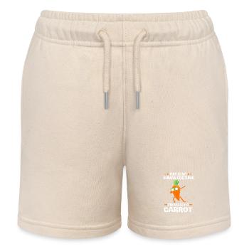Carottes Légumes - Short de jogging enfant bio Stanley/Stella - écru doux - Devant