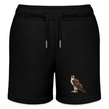 Faucon Faucon - Short de jogging enfant bio Stanley/Stella - noir - Devant