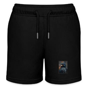 Faucon Faucon - Short de jogging enfant bio Stanley/Stella - noir - Devant