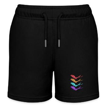 Plonger - Short de jogging enfant bio Stanley/Stella - noir - Devant