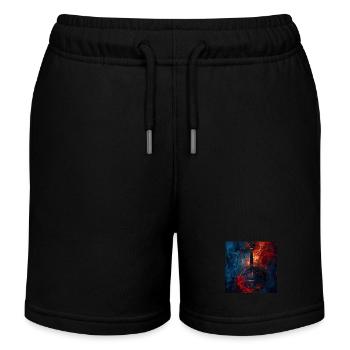 Banjo - Short de jogging enfant bio Stanley/Stella - noir - Devant