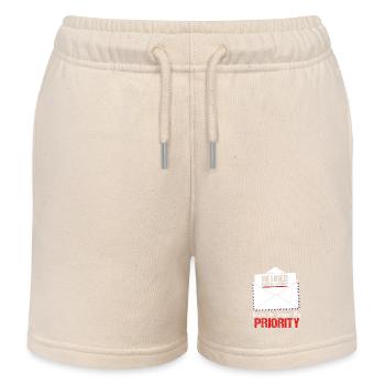 Postbote - Kinder Organic Joggingshorts Mini Bolter von Stanley/Stella - Natur - Vorne