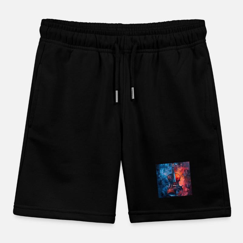 Violin Kids Organic Sweat Shorts by Stanley/Stella