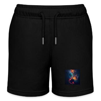 Banjo - Short de jogging enfant bio Stanley/Stella - noir - Devant