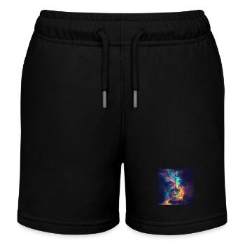 Banjo - Short de jogging enfant bio Stanley/Stella - noir - Devant