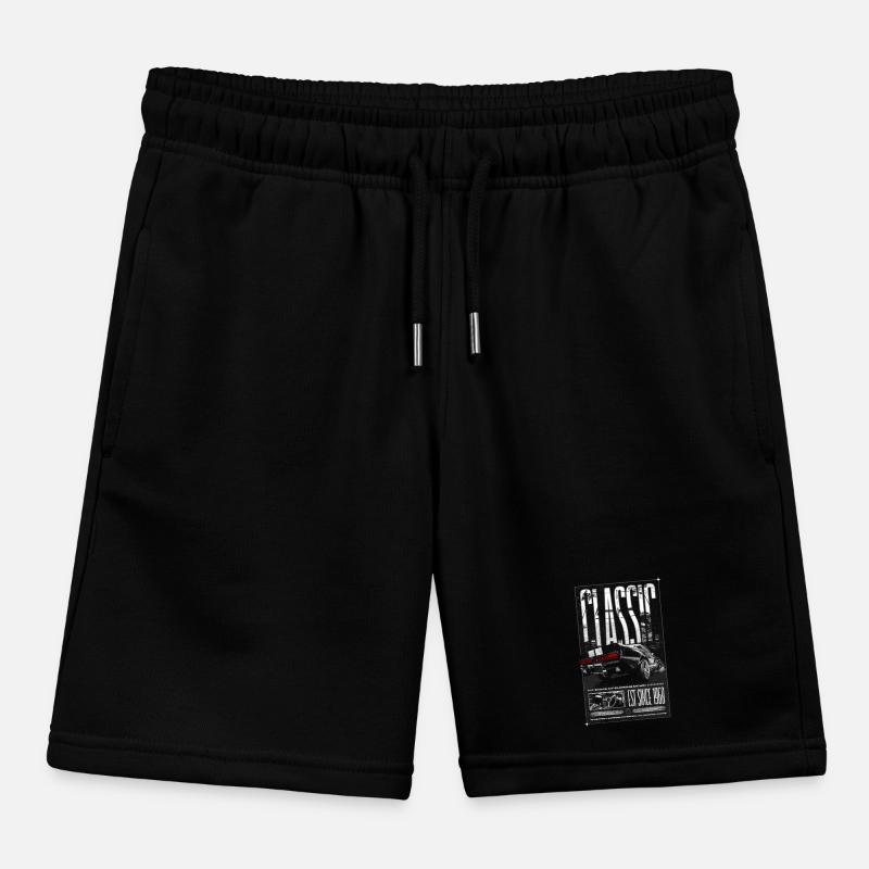 Ich bin nicht alt, ich bin ein Oldtimer, Oldtimer Jahrgang 1968 Kinder Organic Joggingshorts Mini Bolter von Stanley/Stella