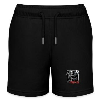 STRIKER SOCCER - SKELETON - Short de jogging enfant bio Stanley/Stella - noir - Devant