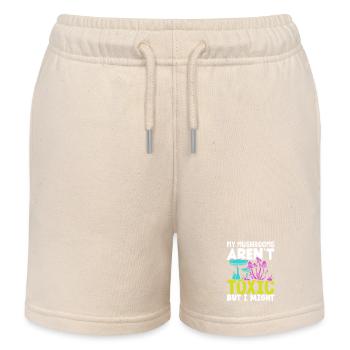 Meine Pilze Sind Nicht Giftig - Kinder Organic Joggingshorts Mini Bolter von Stanley/Stella - Natur - Vorne