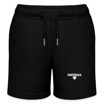 Guatemala Guatemalan Flag - Kids Organic Sweat Shorts by Stanley/Stella - black - Front