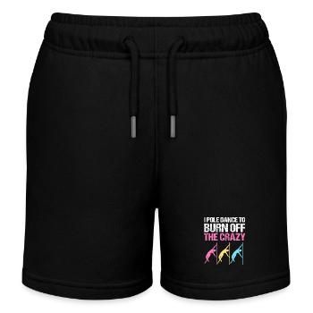 Pole Dance - Short de jogging enfant bio Stanley/Stella - noir - Devant