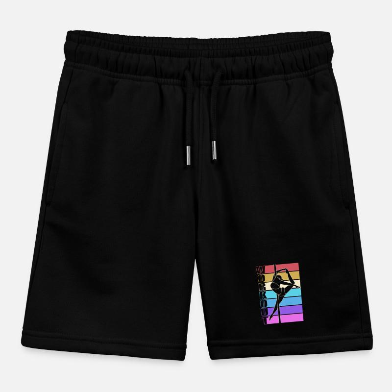 Pole Dance Kinder Organic Joggingshorts Mini Bolter von Stanley/Stella