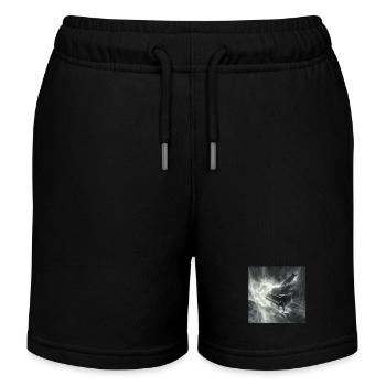 Klavier - Kinder Organic Joggingshorts Mini Bolter von Stanley/Stella - Schwarz - Vorne