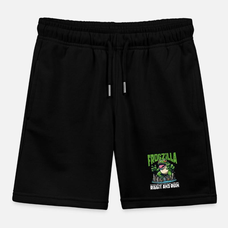 RIBBIT ET RUINE - FROGZILLA Short de jogging enfant bio Stanley/Stella