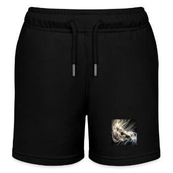 Ukulele - Kinder Organic Joggingshorts Mini Bolter von Stanley/Stella - Schwarz - Vorne