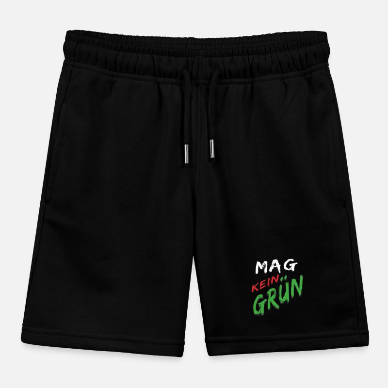 LE VERT N’AIME PAS LE VERT Short de jogging enfant bio Stanley/Stella