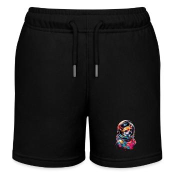 Chihuahua - Kinder Organic Joggingshorts Mini Bolter von Stanley/Stella - Schwarz - Vorne