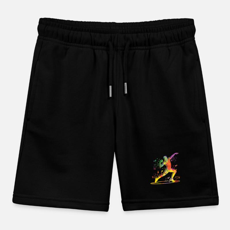 Lanceur de poids Colorsplash Lancer de poids Short de jogging enfant bio Stanley/Stella