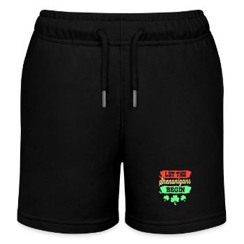 Manigance - Short de jogging enfant bio Stanley/Stella - noir - Devant