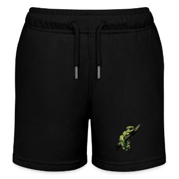 Arbre vert Python Serpents Amoureux Terrarium - Short de jogging enfant bio Stanley/Stella - noir - Devant
