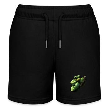 Arbre vert Python Serpents Amoureux Terrarium - Short de jogging enfant bio Stanley/Stella - noir - Devant