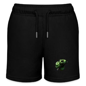 Arbre vert Python Serpents Amoureux Terrarium - Short de jogging enfant bio Stanley/Stella - noir - Devant
