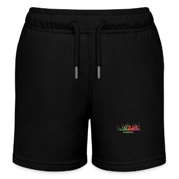 Bangkokische Skyline Bangkok - Short de jogging enfant bio Stanley/Stella - noir - Devant