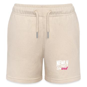 Neu Unverheiratete Ringe Humor Scheidung - Kinder Organic Joggingshorts Mini Bolter von Stanley/Stella - Natur - Vorne